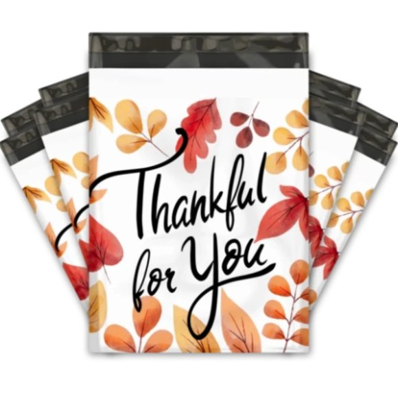 Christmas Poly Mailers Size 10x13 Holiday Pack of 20 Shipping Bags - Picture 3 of 10